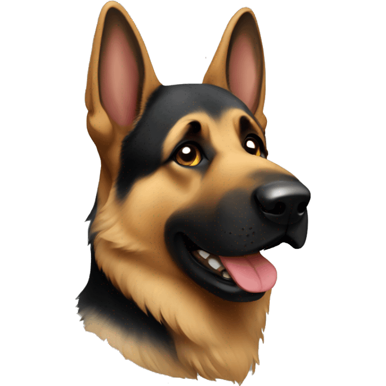 German shepherd emoji