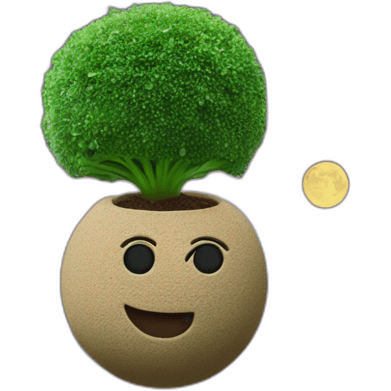 chia-pet-dancing-on-the-moon emoji