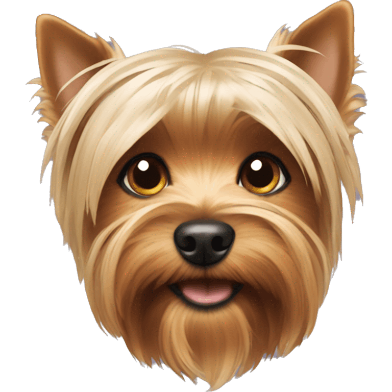 Yorkshire terrier emoji