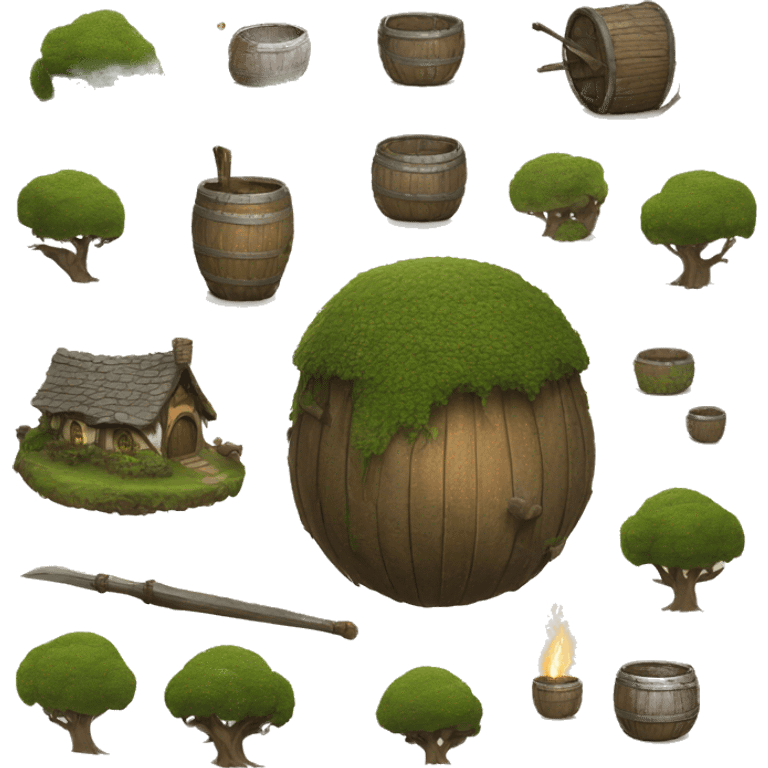 the shire from the lord of the rings emoji