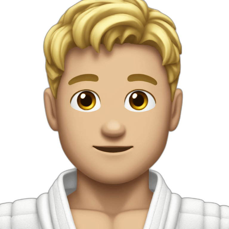 posh-muscle-boy-with-judogi emoji