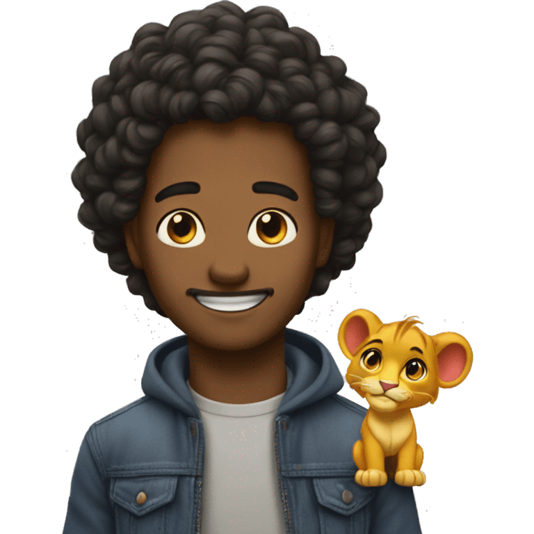 Creami un emoji con Simba la rue emoji