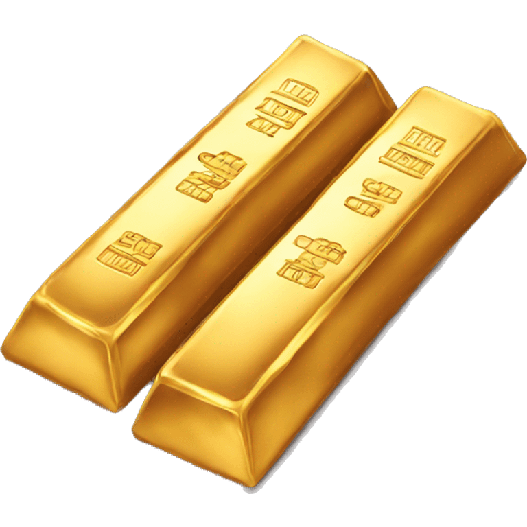 Gold bars emoji