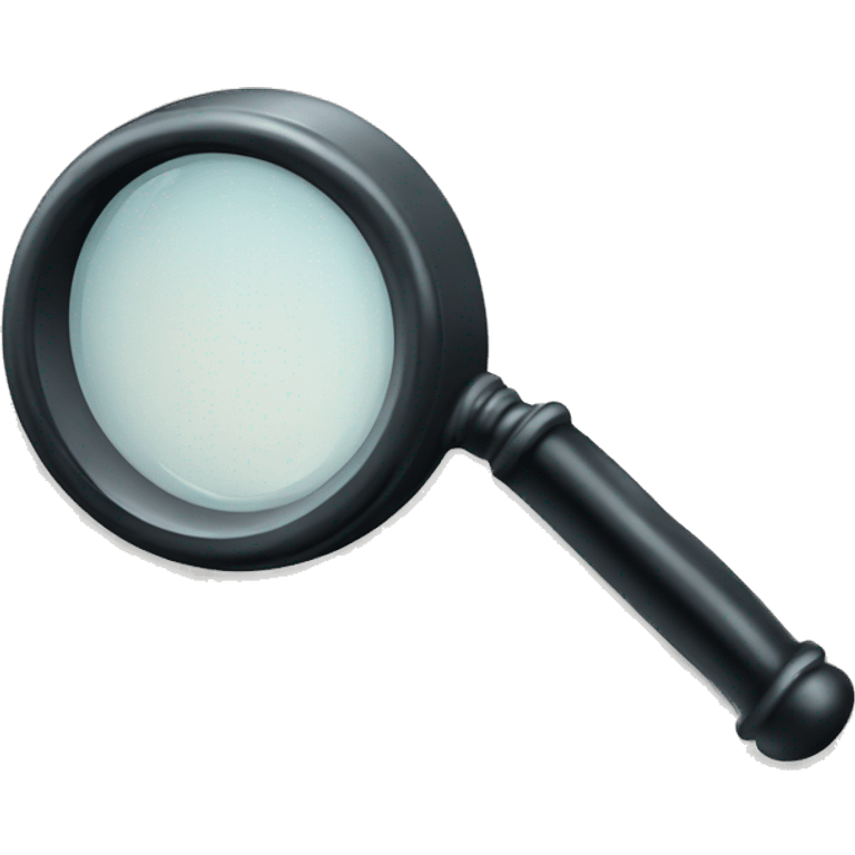 magnifying glass emoji