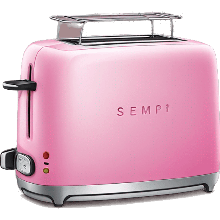 Pink smeg toaster emoji