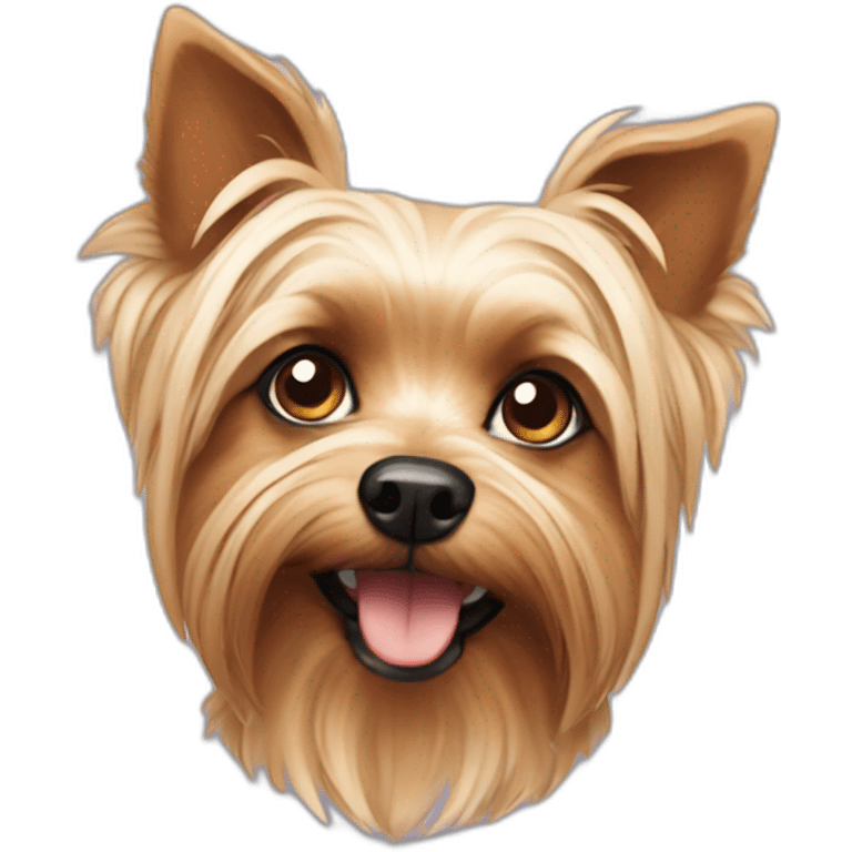 Chien Yorkshire emoji