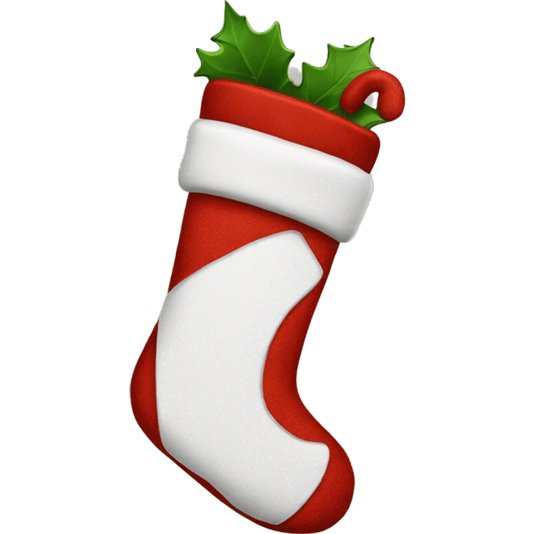 Christmas stocking emoji