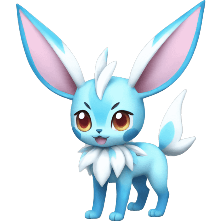 Sylveon-Glaceon full body emoji