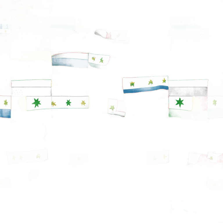 Create the flag of Kurdish autonomous region in Iraq emoji