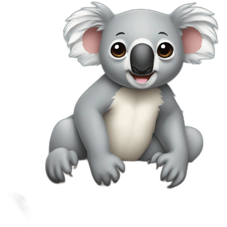 koala musculoso emoji