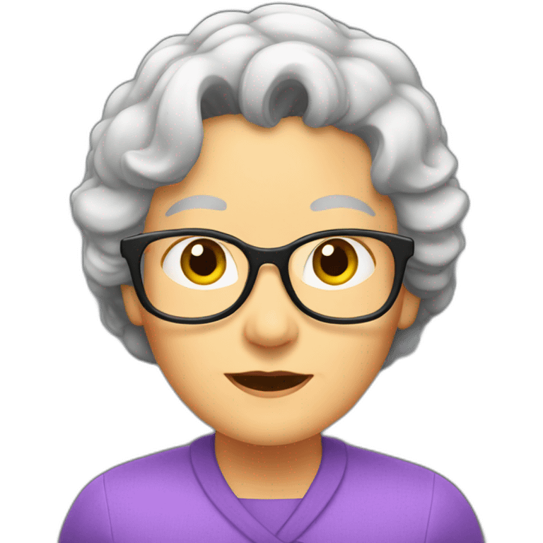 granma-in-tv-frame emoji