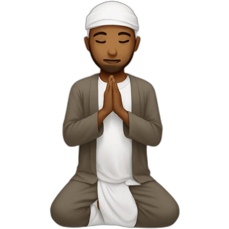 Muslim praying emoji