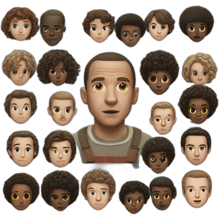 Eleven stranger things  emoji