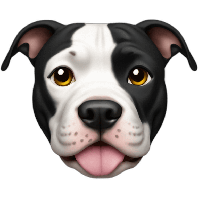 Pitbull Black emoji