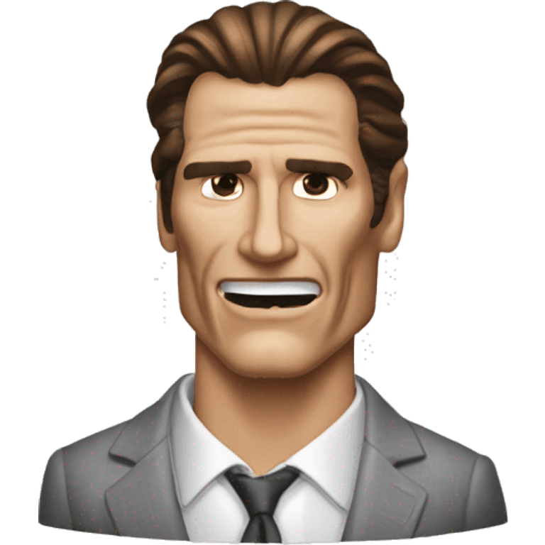 Patrick bateman impressive very nice emoji