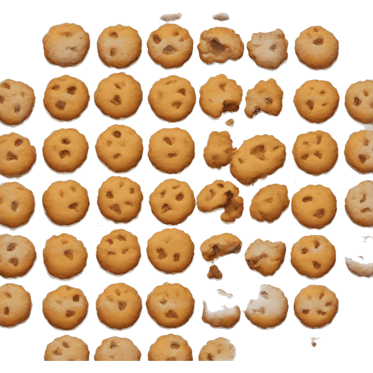 Crumble cookies emoji