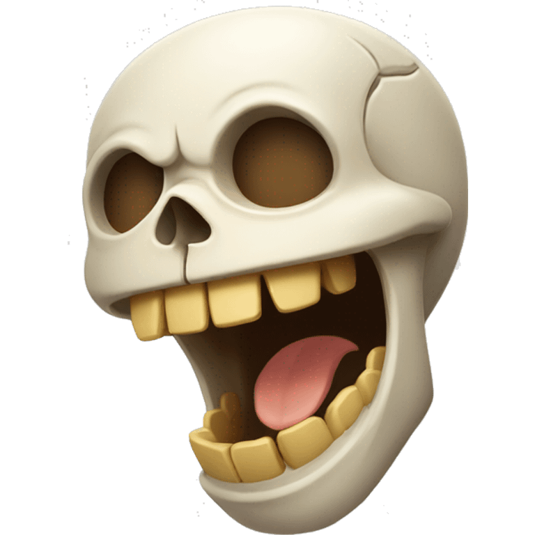 Skull laughing  emoji