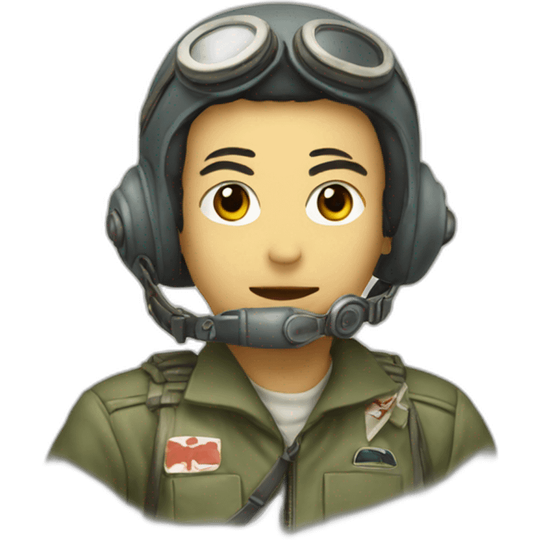 japanese kamikaze pilot emoji