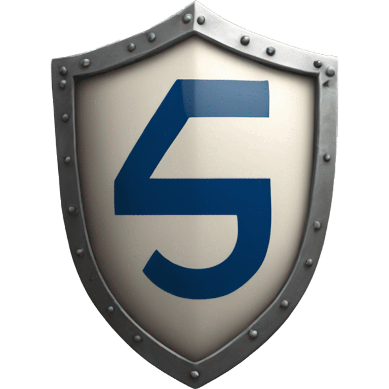 shield with number 45 emoji