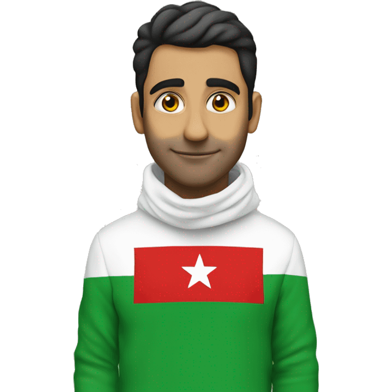 Syrian flag 💚🤍❤️🖤 emoji