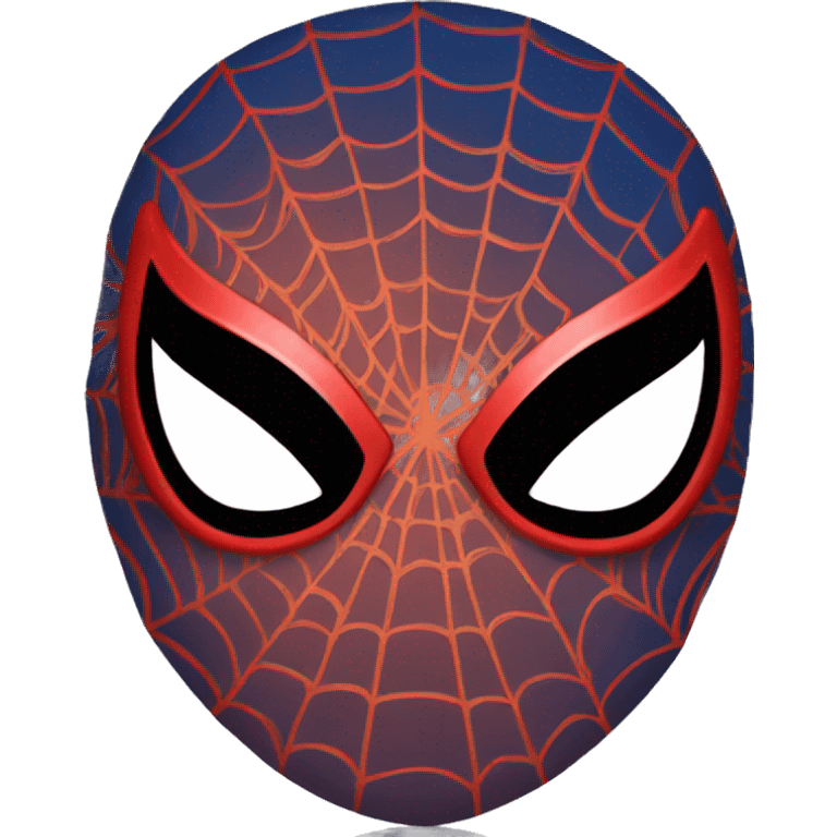 Spiderman mask emoji