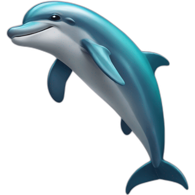 swimming dolphin emoji