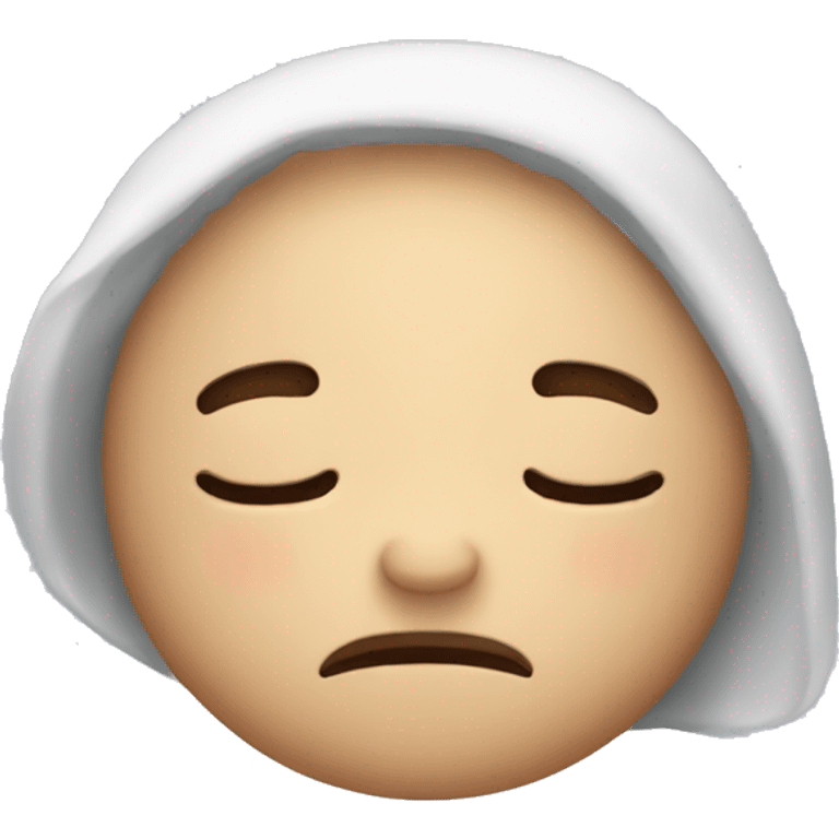 sleepy emoji