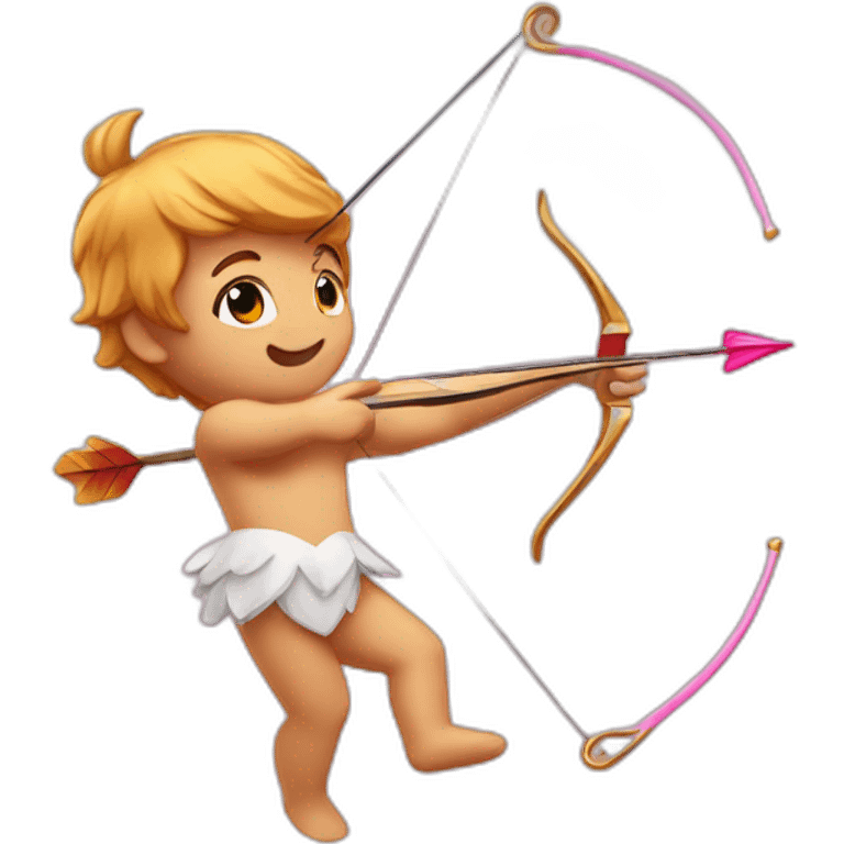 Cupid bow and arrow emoji