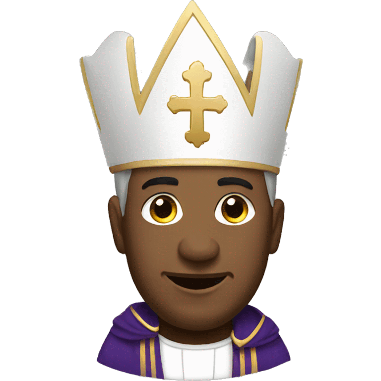 Bishop's staff  emoji