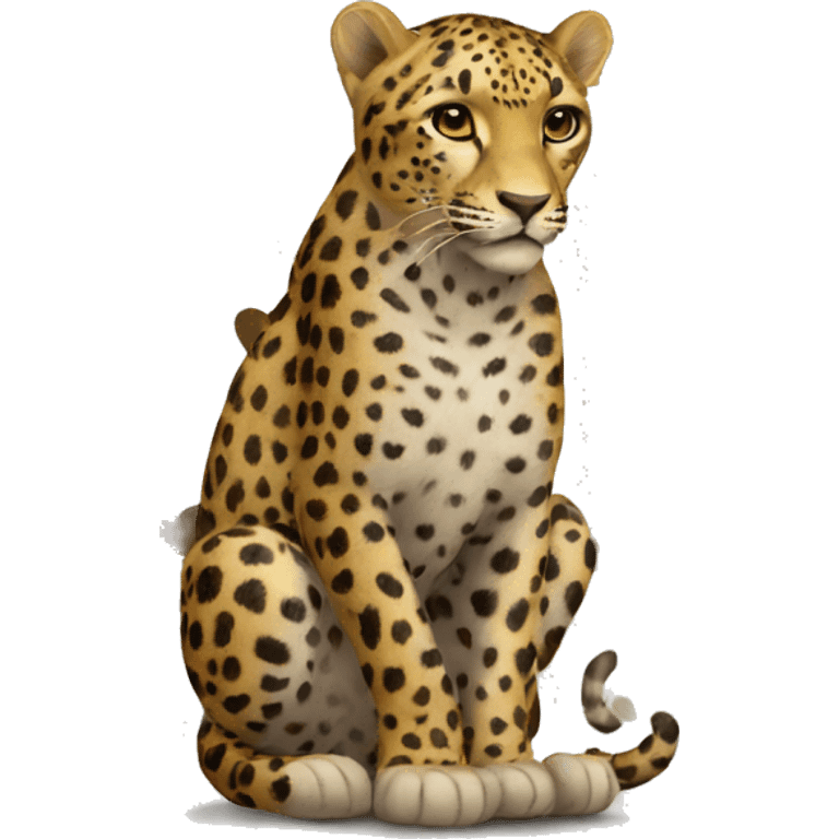 Cuore leopardato  emoji