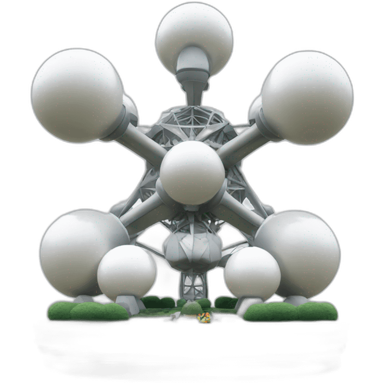 atomium brussel emoji