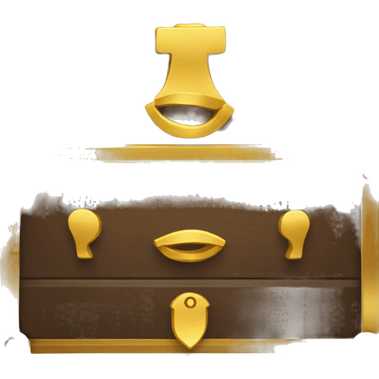 chest with gold and calendar emoji