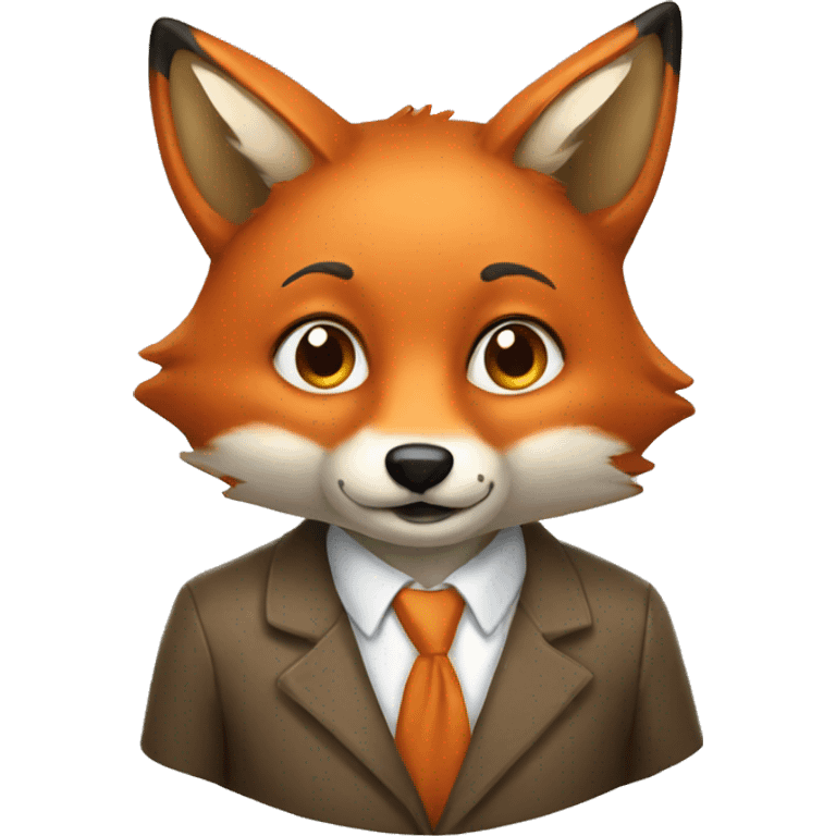 Smart Fox  emoji