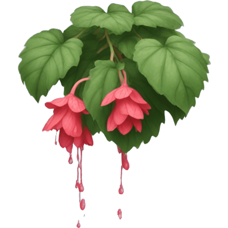 Weeping begonia  emoji