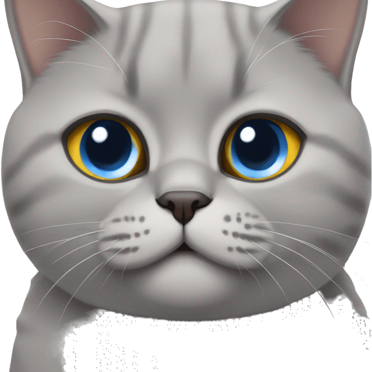 British shorthair cat emoji