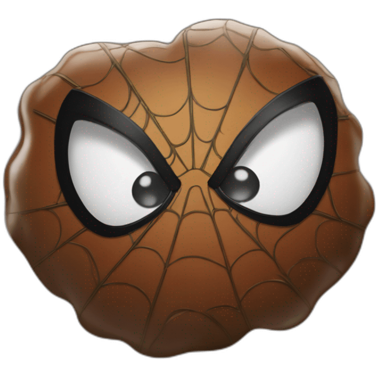 spider man poo emoji