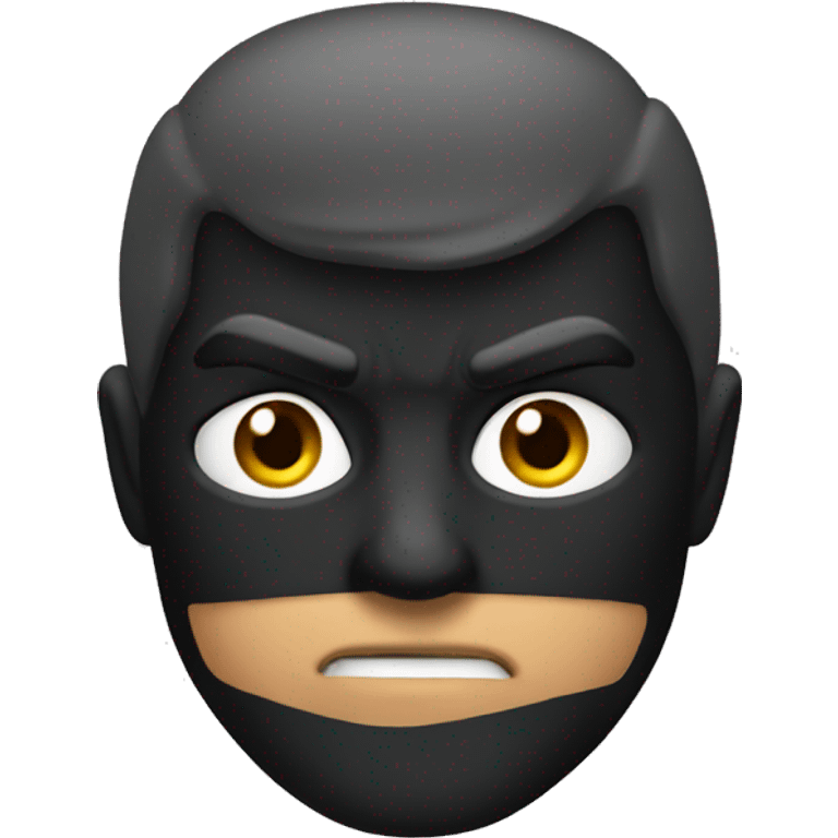 Robin Batman face emoji emoji