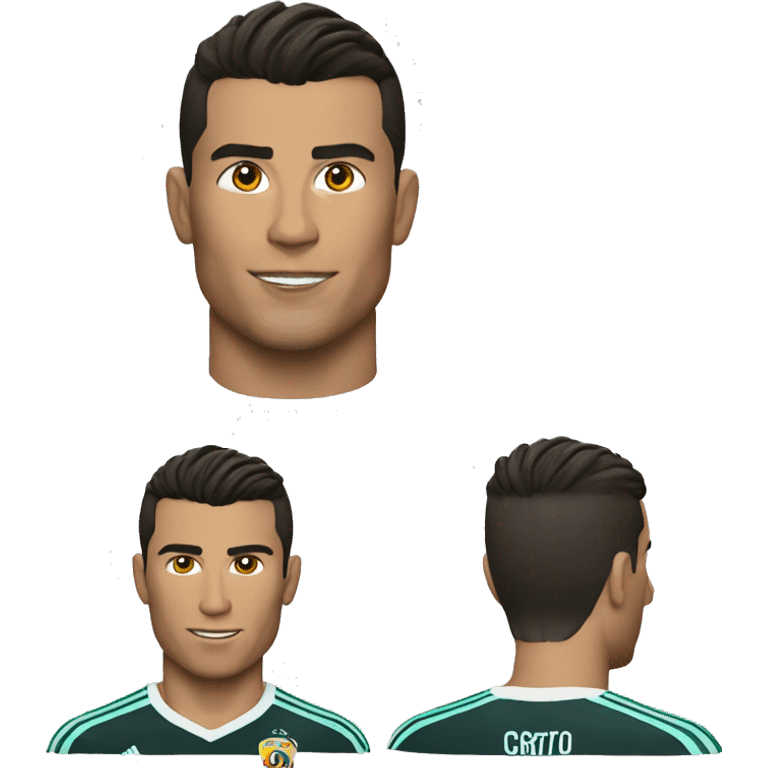 CR7 sérieux emoji