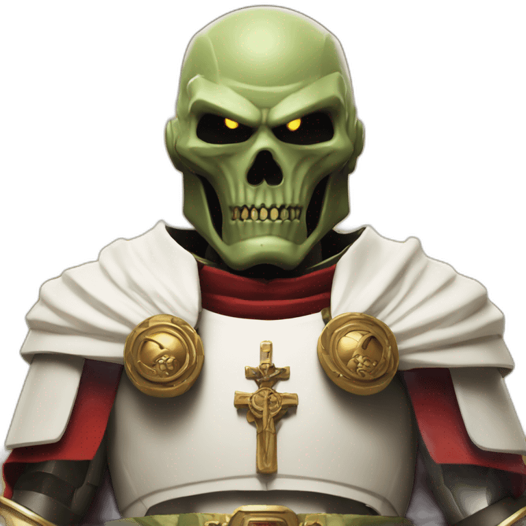 Pope doomguy emoji