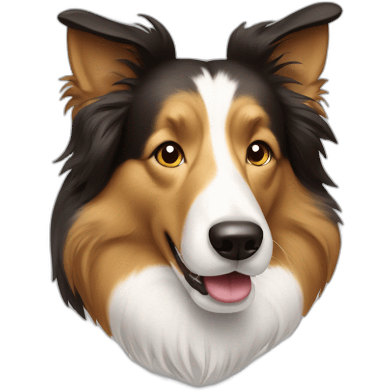 collie lassie emoji