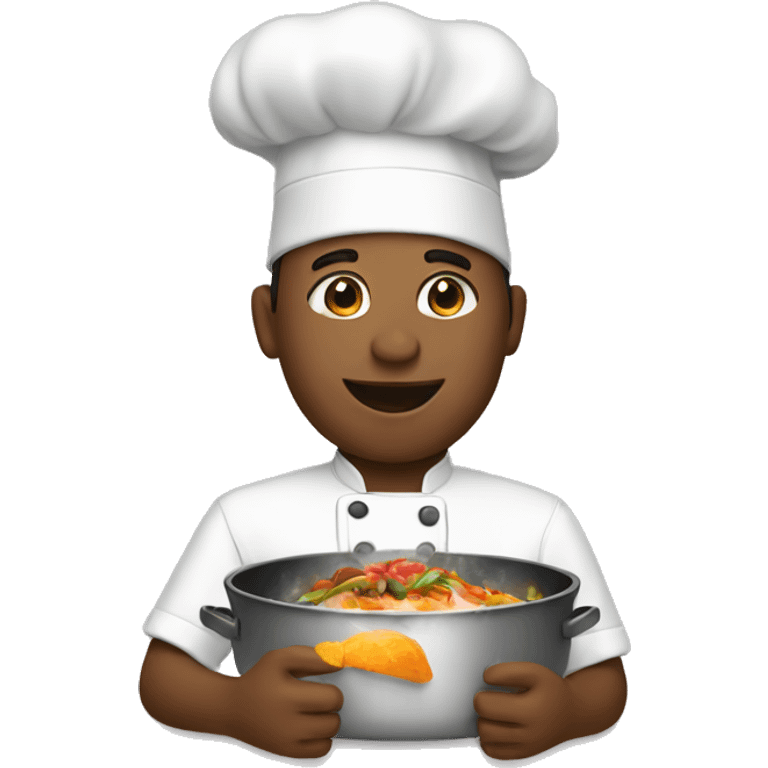 Cooking dinner emoji