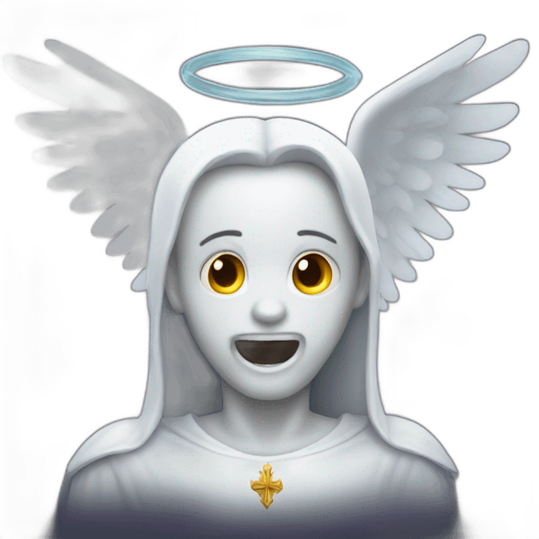 Angel ghost diablo emoji