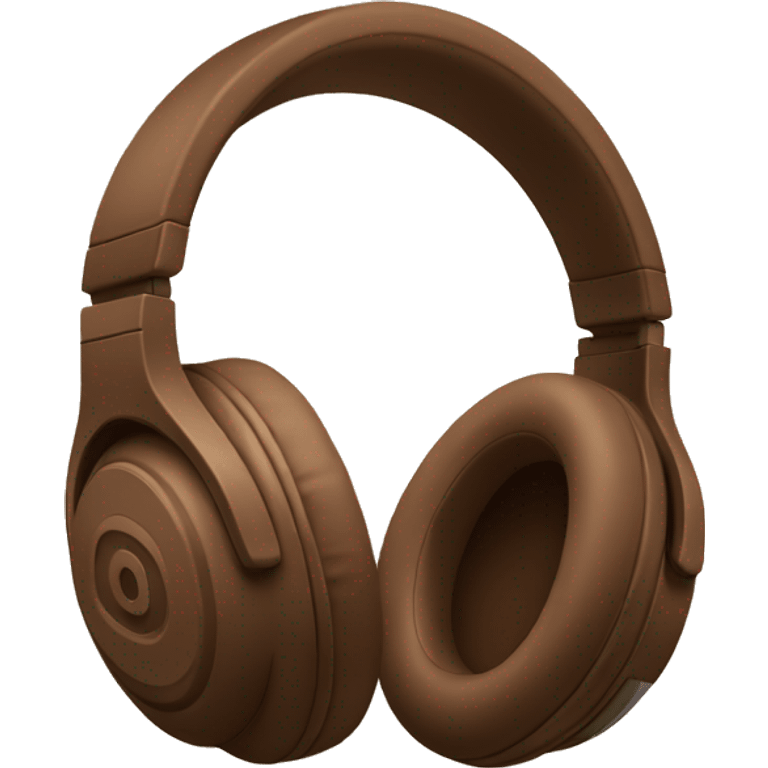 Brown Beats Studio headphones emoji