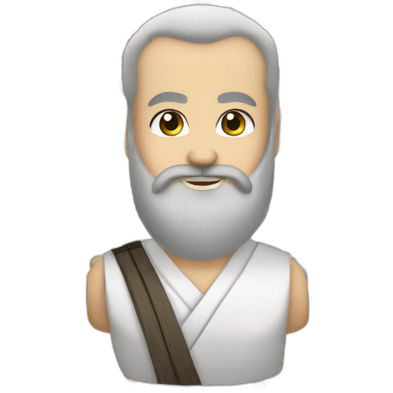 Kyokushin blue eyes beard zen  emoji