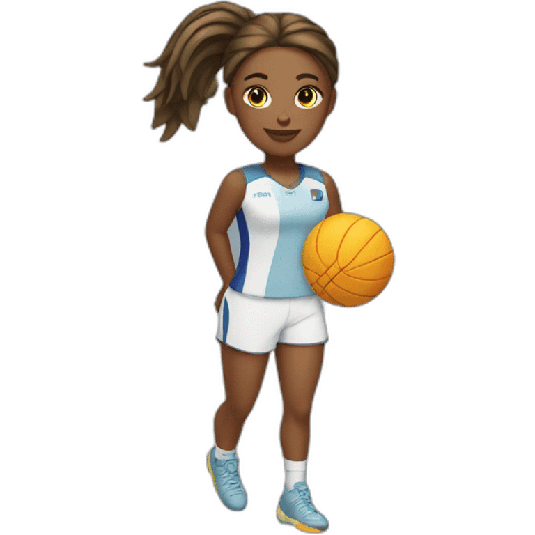 Joueuse de volley emoji