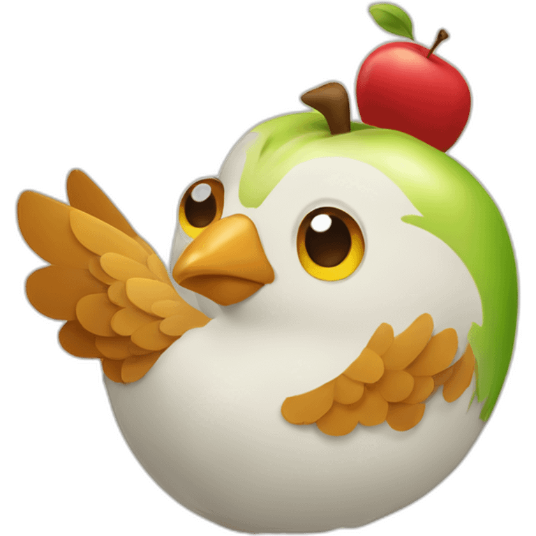 Apple Chicken emoji