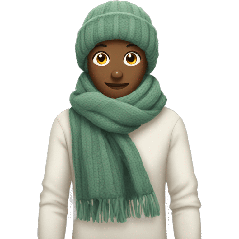 cosy scarf emoji