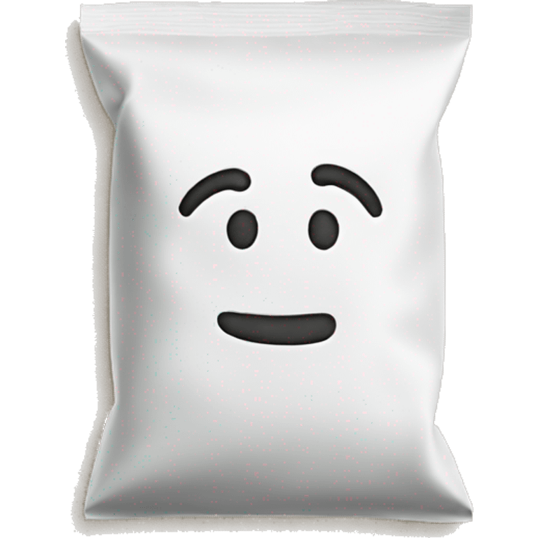 Pocket sized bag of flour  emoji