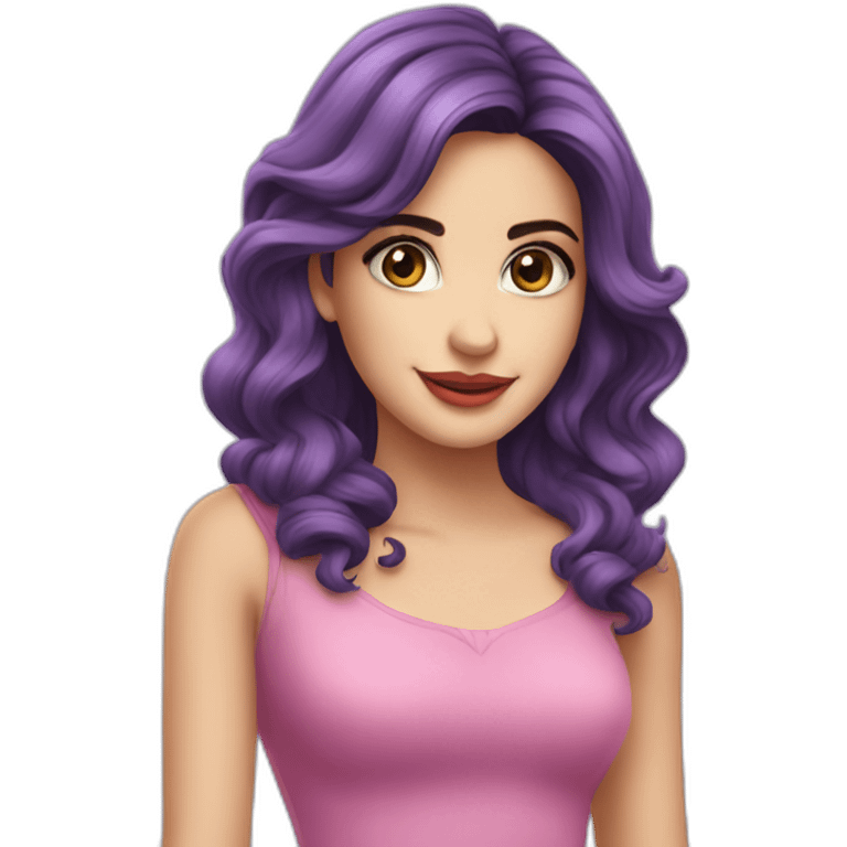 violetta beautiful girl emoji