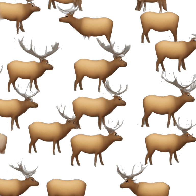 elk tank cartoon emoji